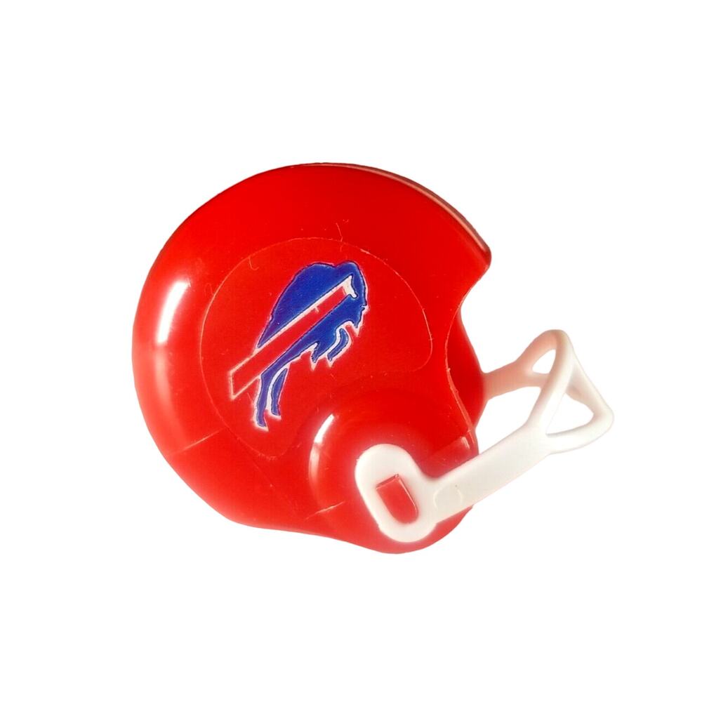 Buffalo Bills Vintage Plastic Mini Red Helmet 1970s NFL OPI Gumball Machine